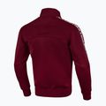 Pitbull West Coast Trackjacket Uomo Tape Logo Terry Group bordeaux 5