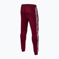 Pitbull West Coast Trackpants uomo Tape Logo Terry Group bordeaux 4