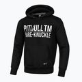 Felpa da uomo Pitbull Bare Knuckle con cappuccio nero
