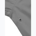 Uomo Pitbull West Coast Athletic Logo Giacca di nylon con cappuccio grigio chiaro 7