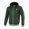 Giacca Pitbull Whitewood da uomo in nylon con cappuccio verde 8