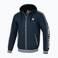 Pitbull West Coast giacca in nylon con cappuccio da uomo Whitewood dark navy 5