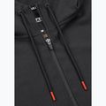 Felpa con zip e cappuccio Pitbull West Coast Explorer Uomo, grafite 3