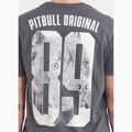 Maglietta Pitbull Eighty Nine Dog da uomo, grafite 5