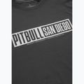 Maglietta Pitbull Eighty Nine Dog da uomo, grafite 9
