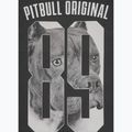 Maglietta Pitbull Eighty Nine Dog da uomo, grafite 11