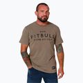 Maglietta Pitbull West Coast Bravery da uomo marrone coyote