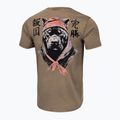 Maglietta Pitbull West Coast Bravery da uomo marrone coyote 5