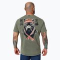 Maglietta Bravery olive da uomo di Pitbull West Coast 3