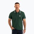 Polo Pitbull Uomo Pique Stripes Regular verde giada