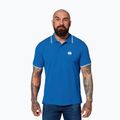 Polo uomo Pitbull Polo Pique Stripes Regular royal blue