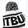 Berretto invernale Pitbull Beanie Fleming II da uomo bianco/nero 3