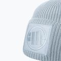 Berretto invernale da uomo Pitbull Beanie Logo Polsino monostrato blu baby 3
