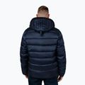 Pitbull Barles Ribstop Uomo Giacca invernale imbottita con cappuccio blu scuro 3