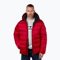 Pitbull Barles Ribstop Uomo Giacca invernale imbottita con cappuccio rosso