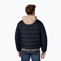 Giacca Pitbull Hidden da uomo con cappuccio blu scuro/beige 3
