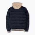 Giacca Pitbull Hidden da uomo con cappuccio blu scuro/beige 3