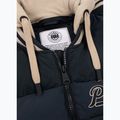 Giacca Pitbull Hidden da uomo con cappuccio blu scuro/beige 4