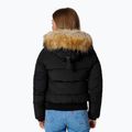 Giacca invernale donna Pitbull Azalea Trapuntata con cappuccio nero 3