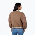 Giacca Pitbull Buena Quilted Varsity marrone da donna 3