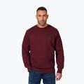 Felpa uomo Pitbull Small Logo Crewneck bordeaux