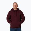 Felpa da uomo con cappuccio Pitbull Small Logo bordeaux