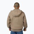 Felpa da uomo Pitbull Small Logo Hooded Zip sabbia chiara 3
