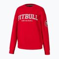 Felpa donna Pitbull Tyrian Crewneck rosso