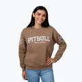 Felpa donna Pitbull Tyrian Crewneck marrone coyote