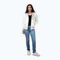 Pitbull Sherpa Ruffina donna con cappuccio e zip bianco sporco 2