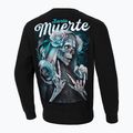 Felpa Pitbull West Coast Crewneck Santa Muerte uomo nero 2
