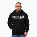 Felpa City Of Dogs da uomo con cappuccio Pitbull nero