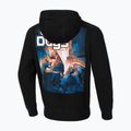 Felpa City Of Dogs da uomo con cappuccio Pitbull nero 5