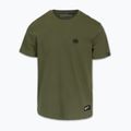T-shirt da uomo Pitbull Small Logo olive 4