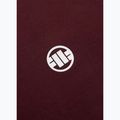 Maglietta Pitbull Small Logo da uomo, bordeaux scuro 4