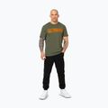 Maglietta Pitbull Eighty Nine Dog da uomo oliva scura 2