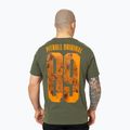 Maglietta Pitbull Eighty Nine Dog da uomo oliva scura 3