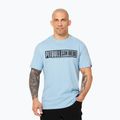 Maglietta da uomo Pitbull Eighty Nine Dog blu chiaro