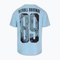 Maglietta da uomo Pitbull Eighty Nine Dog blu chiaro 2