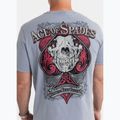 Pitbull Ace Of Spades - Maglietta da uomo blu 3
