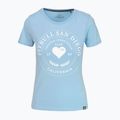 Maglietta Pitbull Heartie donna blu chiaro