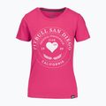 Maglietta Pitbull Heartie donna rosso lampone 5
