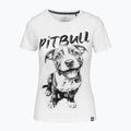 Maglietta Pitbull Puppy 2 da donna, bianco 5