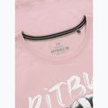 Maglietta da donna Pitbull Puppy 2 rosa polvere 7