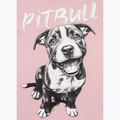 Maglietta da donna Pitbull Puppy 2 rosa polvere 8