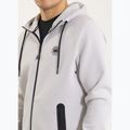 Felpa con cappuccio e zip Pitbull Dogwood da uomo, bianco/blu 4