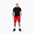 Pantaloncini da uomo Pitbull Dogwood Sport fluo/rosso 2
