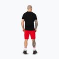 Pantaloncini da uomo Pitbull Dogwood Sport fluo/rosso 3