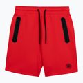 Pantaloncini da uomo Pitbull Dogwood Sport fluo/rosso