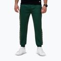 Pantaloni da corsa Pitbull da uomo Powers verde bottiglia
